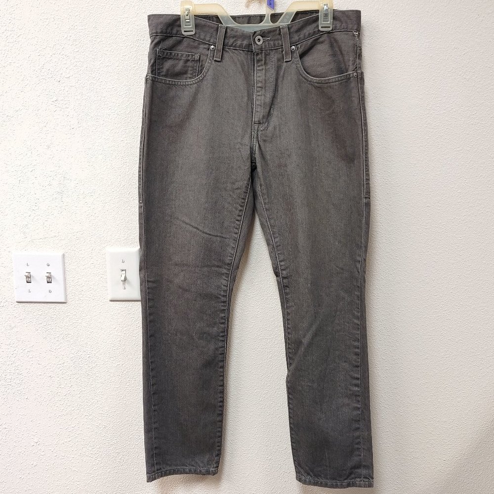 LEVI'S 511 34/30 LIGHT GRAY WITH 5 BACK POCKETS